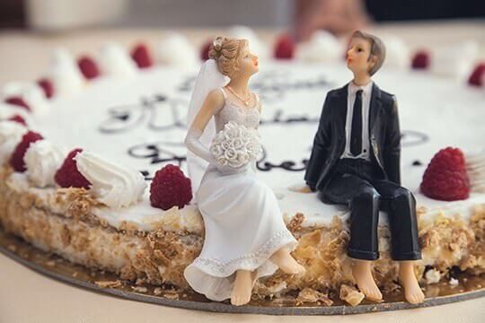 Wedding Couple Alternative Wedding Cake Ideas for your Wedding In Dublin Ireland